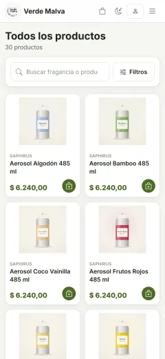 Celular · Productos